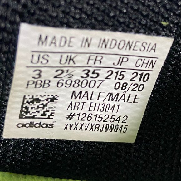 ADIDAS Predator AstroTurf Football Boots Shoes youth sz 3 indoor soccer - Picture 8 of 9